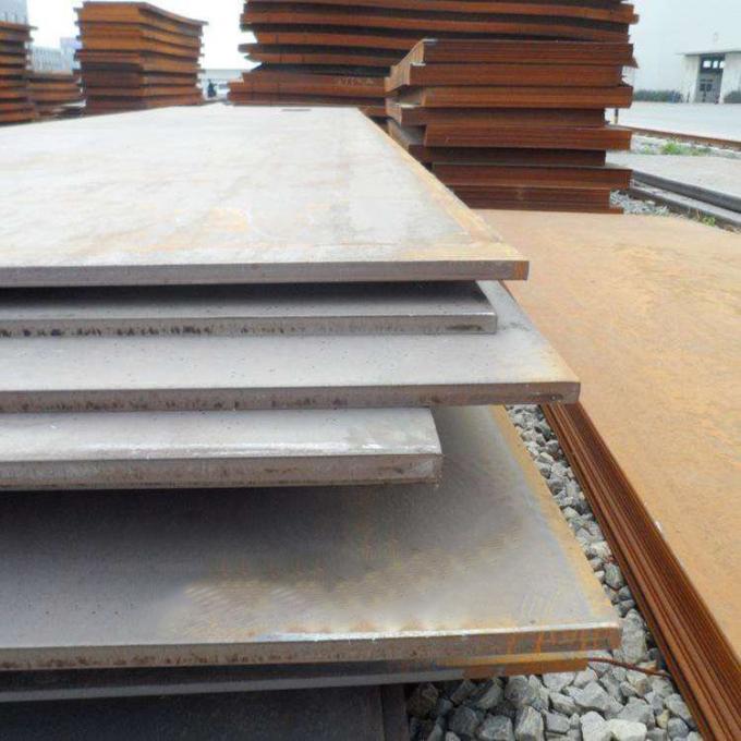 Plat d'acier au carbone Q235, prix épais laminé à chaud doux de plaque d'acier